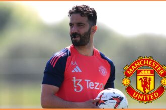 Man United manager Ruben Amorim