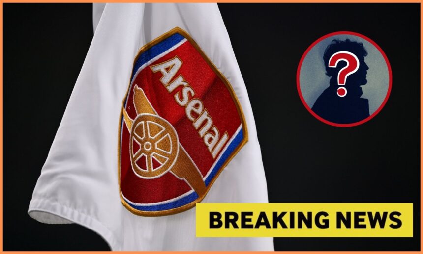 Arsenal FC corner flag and yellow