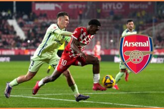 Mika Marmol in action for Las Palmas