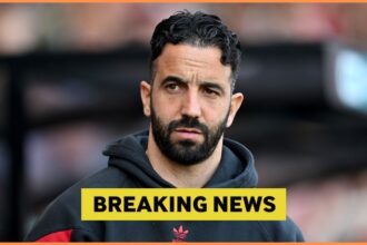 Man United manager Ruben Amorim