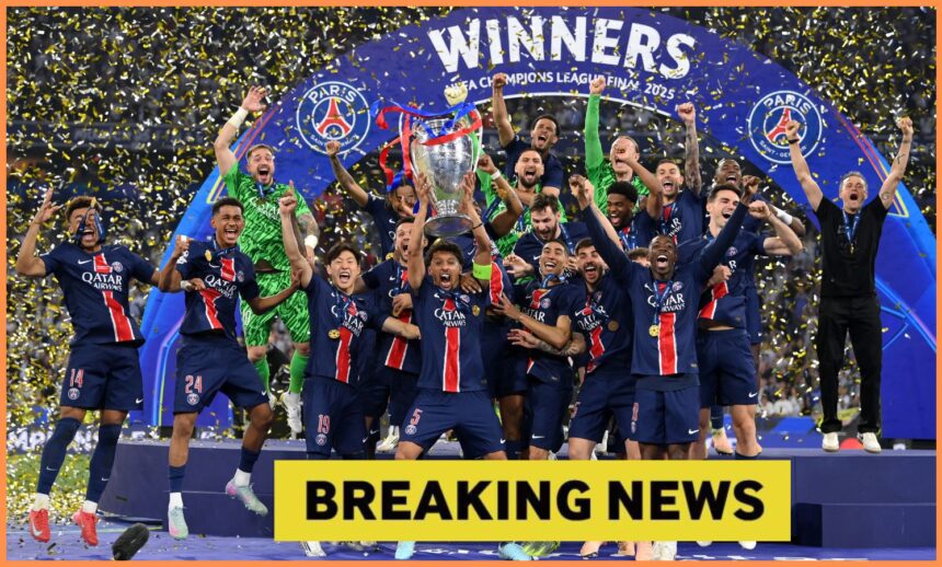 PSG’s stunning performance breaks UEFA Champions League final record