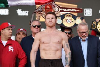Canelo vs. Scull weigh-in results: Canelo Alvarez on point for undisputed super middleweight title fight