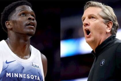 Chris Finch and Anthony Edwards pic