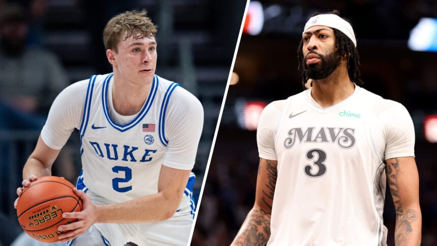 Cooper Flagg in elite company with Anthony Davis, three freshman players in last 15 years have reached rare feat