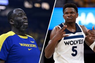 Draymond Green on what Warriors players said at halftime about Anthony Edwards