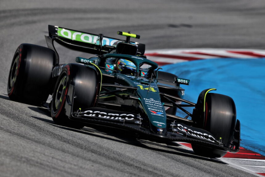 Fernando Alonso admits Aston Martin’s upgrade success ‘relieves the pressure’
