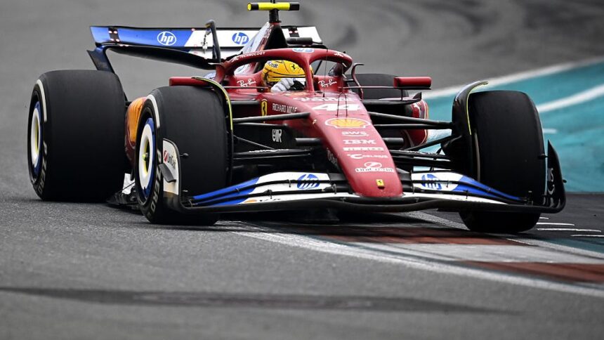 Hamilton shows fight, but his Ferrari doesn’t pack a punch