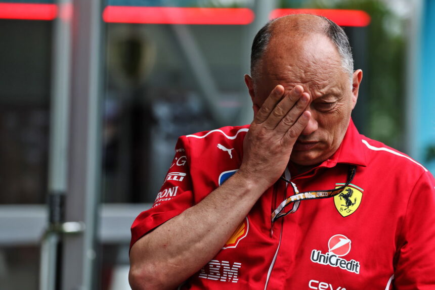 Is Fred Vasseur feeling the pressure amid Ferrari, Lewis Hamilton woes?