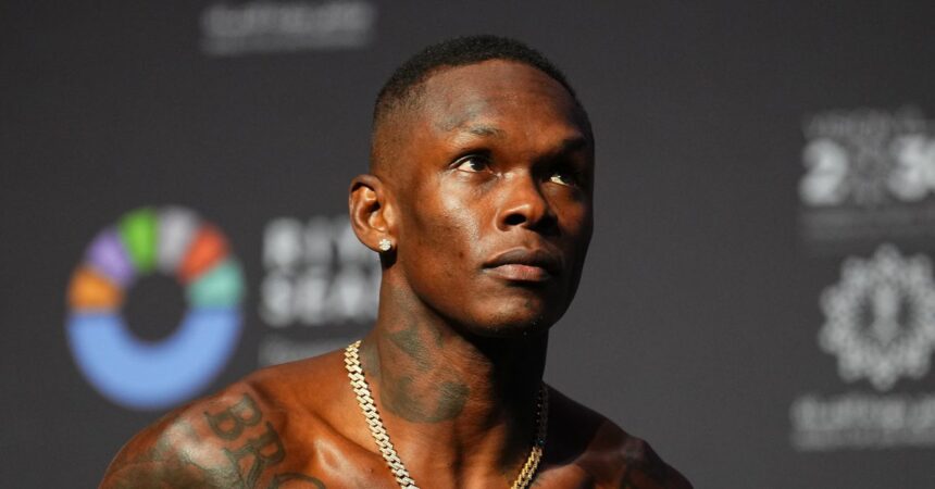 Israel Adesanya explains how psychedelics, therapy aided fighting career
