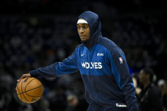 Jaden McDaniels names the surprise Warriors player Timberwolves now have to treat like Stephen Curry, 'shut his water off...'