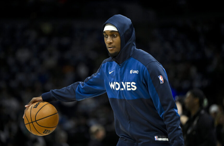 Jaden McDaniels names the surprise Warriors player Timberwolves now have to treat like Stephen Curry, 'shut his water off...'