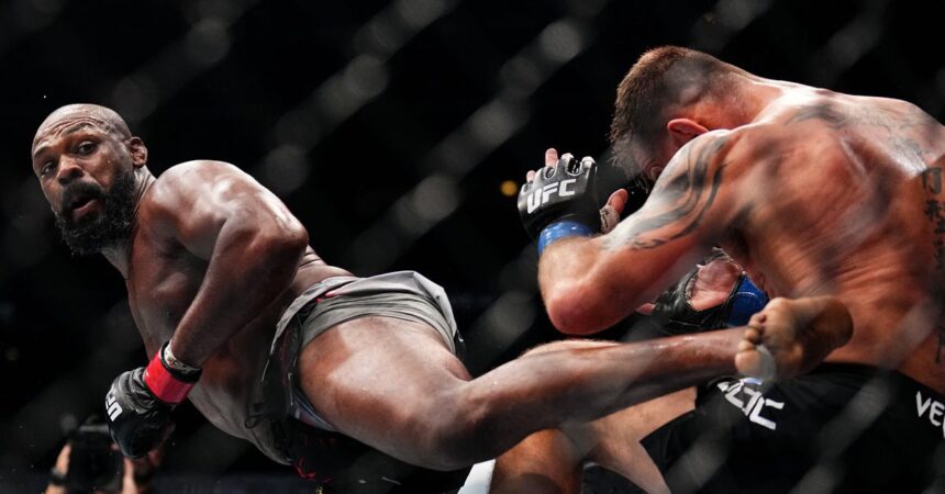 Jon Jones offers grim update on timing for potential Tom Aspinall fight