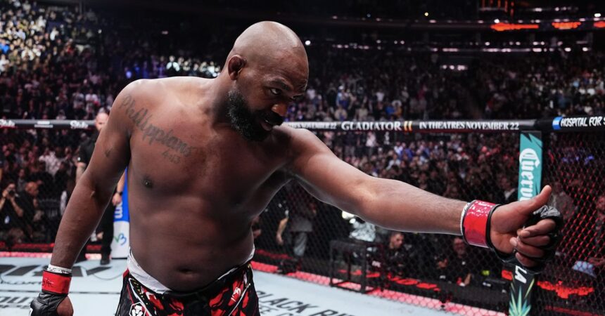 Jon Jones taunts Tom Aspinall, suggesting easy win when he returns to UFC