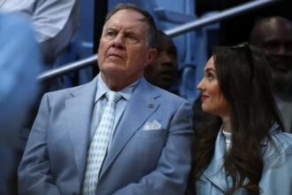 Joron Hudson and Bill Belichick