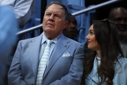 Joron Hudson and Bill Belichick