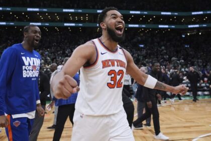 Karl Anthony Towns Knicks pic