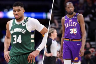 Kendrick Perkins says whether Houston Rockets should trade for Giannis Antetokounmpo or Kevin Durant after Game 7 defeat