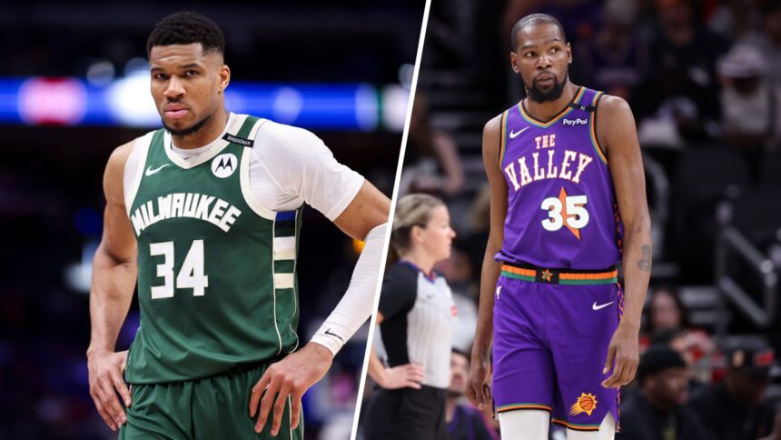 Kendrick Perkins says whether Houston Rockets should trade for Giannis Antetokounmpo or Kevin Durant after Game 7 defeat