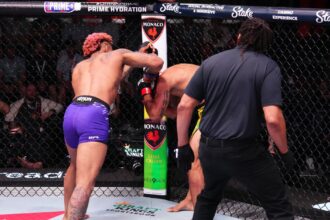Michael Morales tears through Gilbert Burns with devastating first-round finish in UFC Vegas 106 main event 