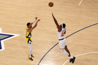 NBA fans in shock after Tyrese Haliburton makes all-time clutch shot as Pacers win OT Game 1, 'Real Clutch Player...'