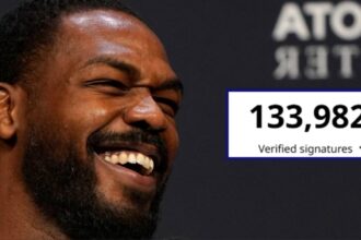 Petition to Strip Jon Jones of His UFC Heavyweight Championship Crosses 130,000 Signatures