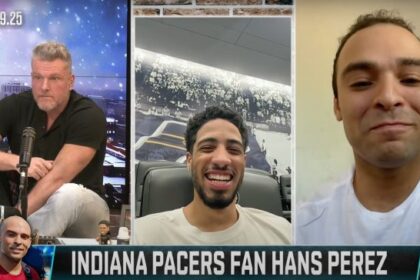 Tyrese Haliburton and fan