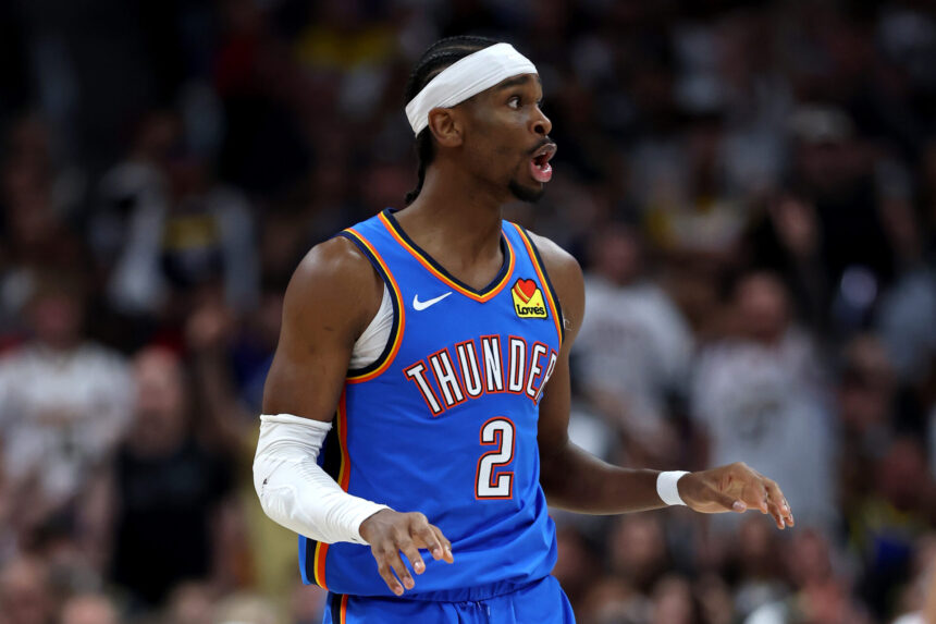 Shai Gilgeous-Alexander comments on what it will be like to play against his cousin in the Conference Finals, 'Take his head off'