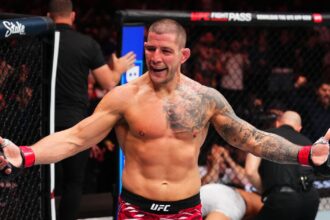 UFC 315 video: Marc-Andre Barriault scores brutal knockout, Bruno Silva carried out on stretcher