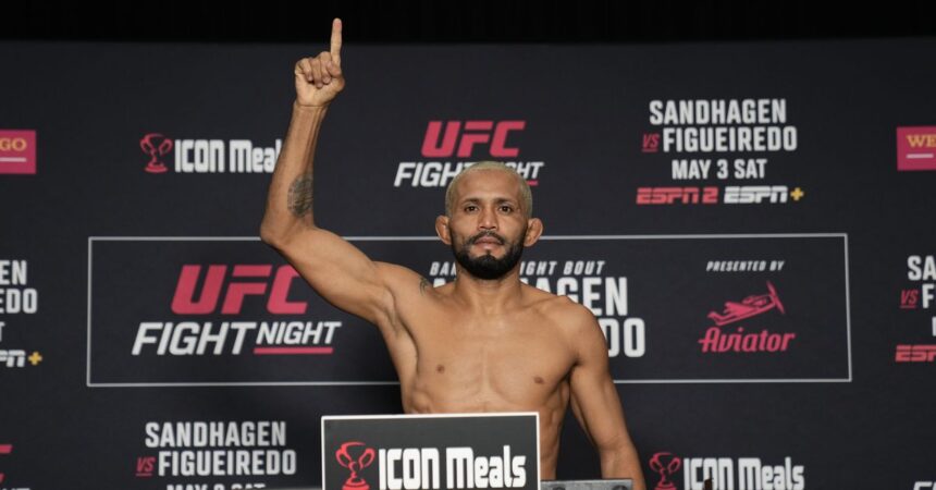UFC Des Moines weigh-in results: Cory Sandhagen, Deiveson Figueiredo on point for main event