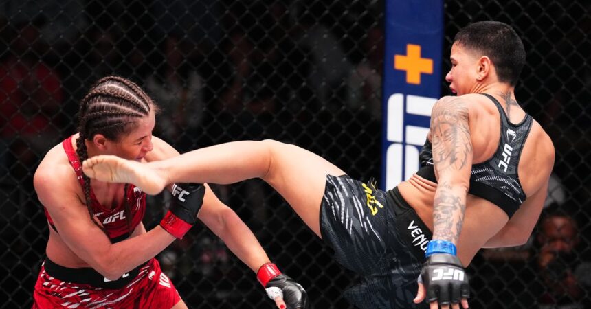 UFC Vegas 106’s Denise Gomes explains why she won’t fight only to entertain the fans — yet