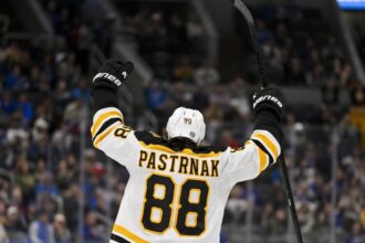 David Pastrnak Boston Bruins 2026