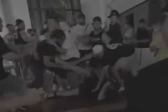 Video: Nate Diaz, Jake Shields exit Russian reality show after insane brawl breaks out during filming