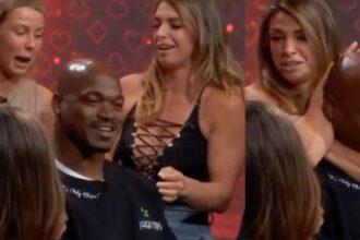 Watch - UFC's Mackenzie Dern Teaches 'Hawk Tuah' Girl How to Choke Out an NFL Legend
