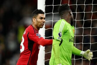 VIDEO: Two Man United players spotted having a meltdown during Europa League final