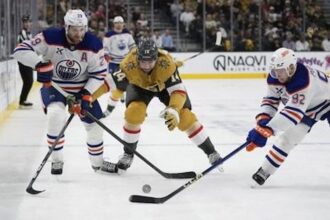 Golden Knights Oilers Injury News