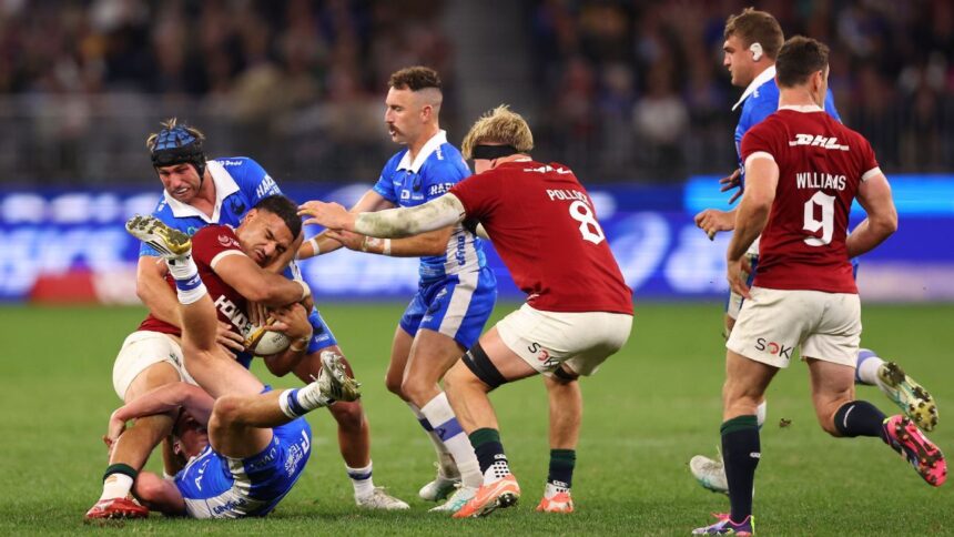 British and Irish Lions vs. Western Force: Aussies banter 'southern-hemisphere' players
