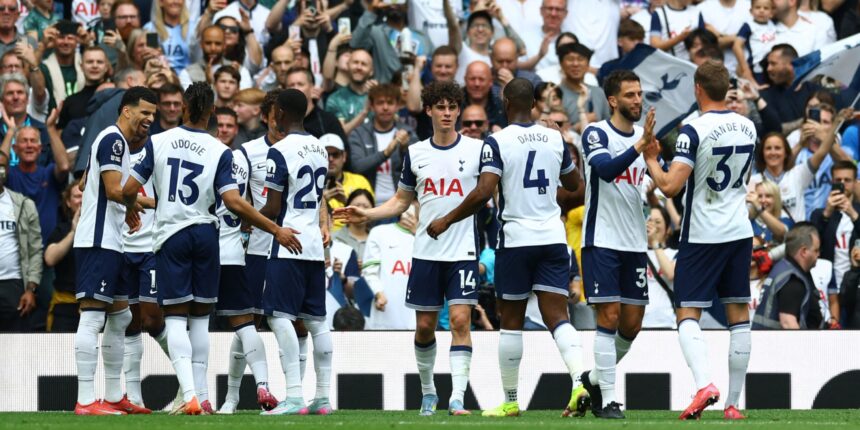 AI predicts Tottenham's 2025/26 line-up
