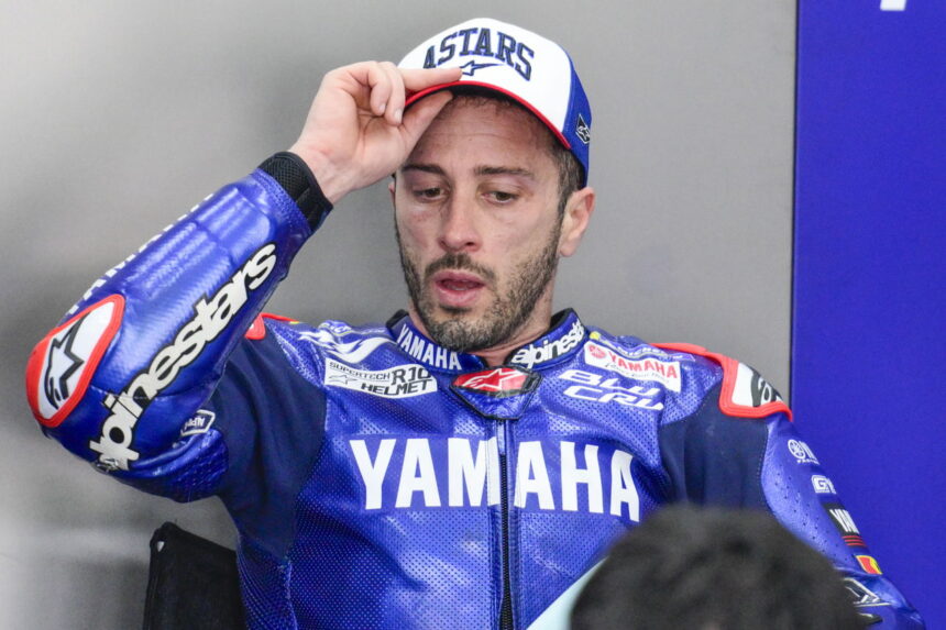 Andrea Dovizioso tests V4, Yamaha explain when it’s Fabio Quartararo’s turn
