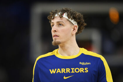 Brandin Podziemski names the NBA star who inspired him growing up, 'there's a lot of resemblances in our games'