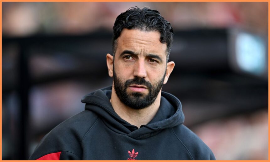 Man United manager Ruben Amorim