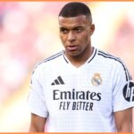 Kylian Mbappe in action for Real Madrid