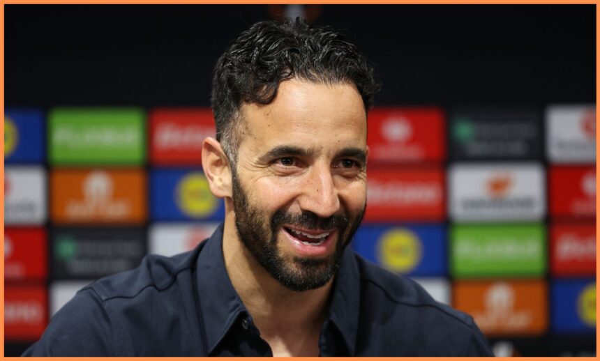 Man United manager Ruben Amorim