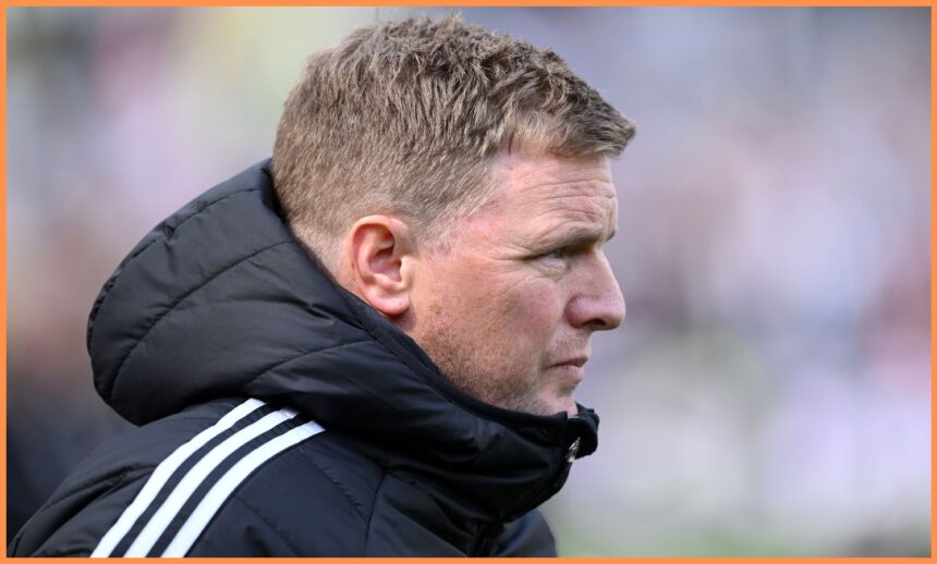 Newcastle United manager Eddie Howe