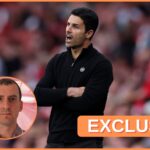 Mikel Arteta and Charles Watts