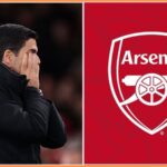 Arsenal manager Mikel Arteta reacts
