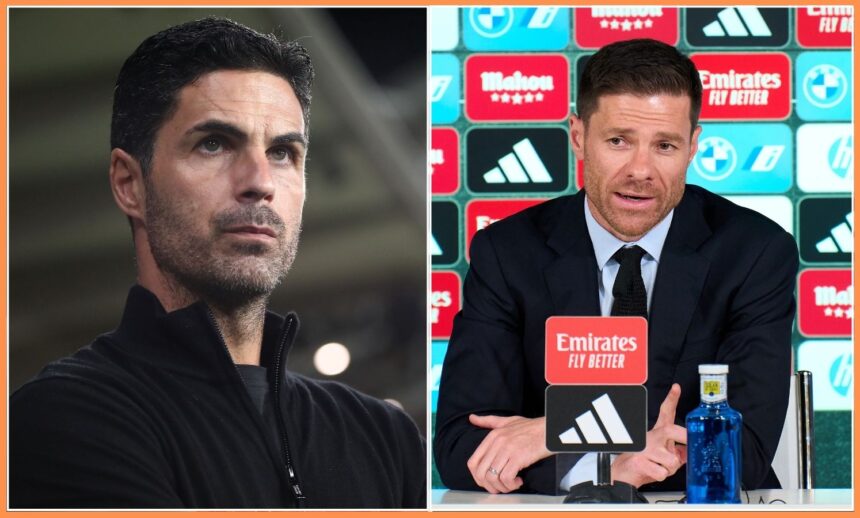 Mikel Arteta and Xabi Alonso