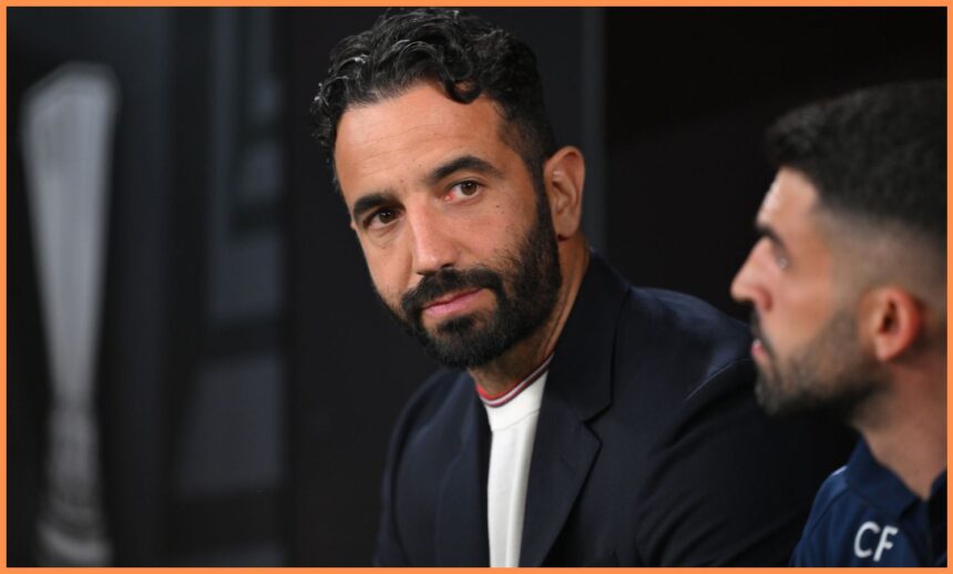 Man United manager Ruben Amorim