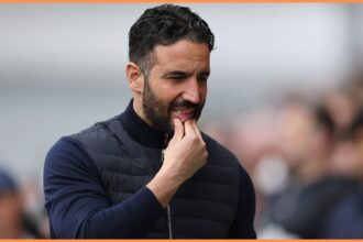 Man United manager Ruben Amorim