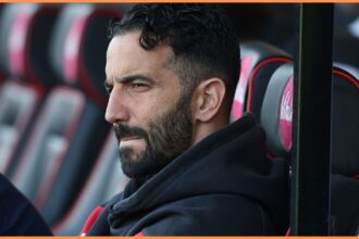Man United manager Ruben Amorim