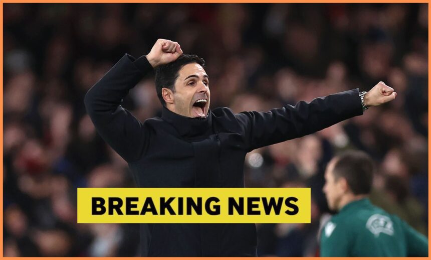 Arsenal manager Mikel Arteta